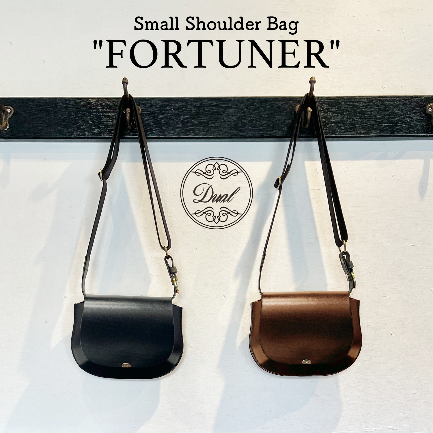 [予約商品]Dual サドルプルアップ スモールショルダーバッグ[DCr-1043]