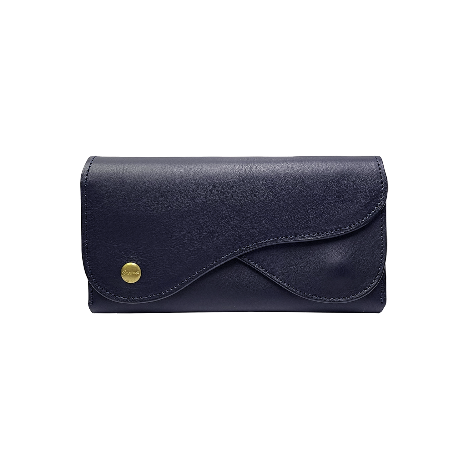 Cramp by 池之端銀革店 | Wフラップロングウォレット 長財布【Cr-111】