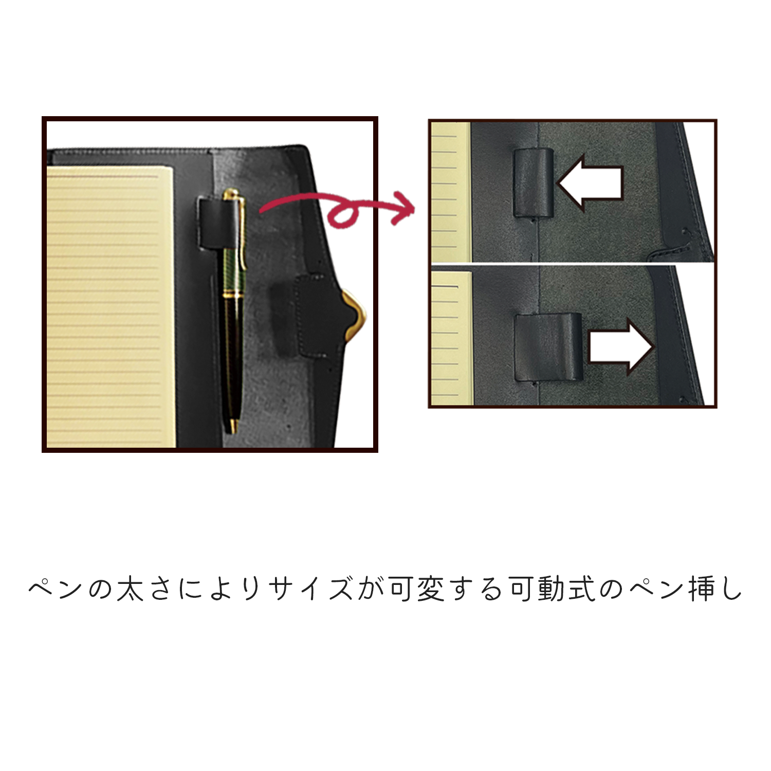 Cramp UKブライドルレザー フロント金具 バイブルサイズシステム手帳［Cr-924］