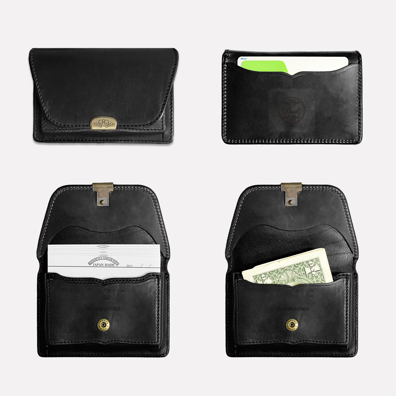 [Coming Soon]Dual サドルプルアップ カードケース/名刺入れ［DCr-1022SP］