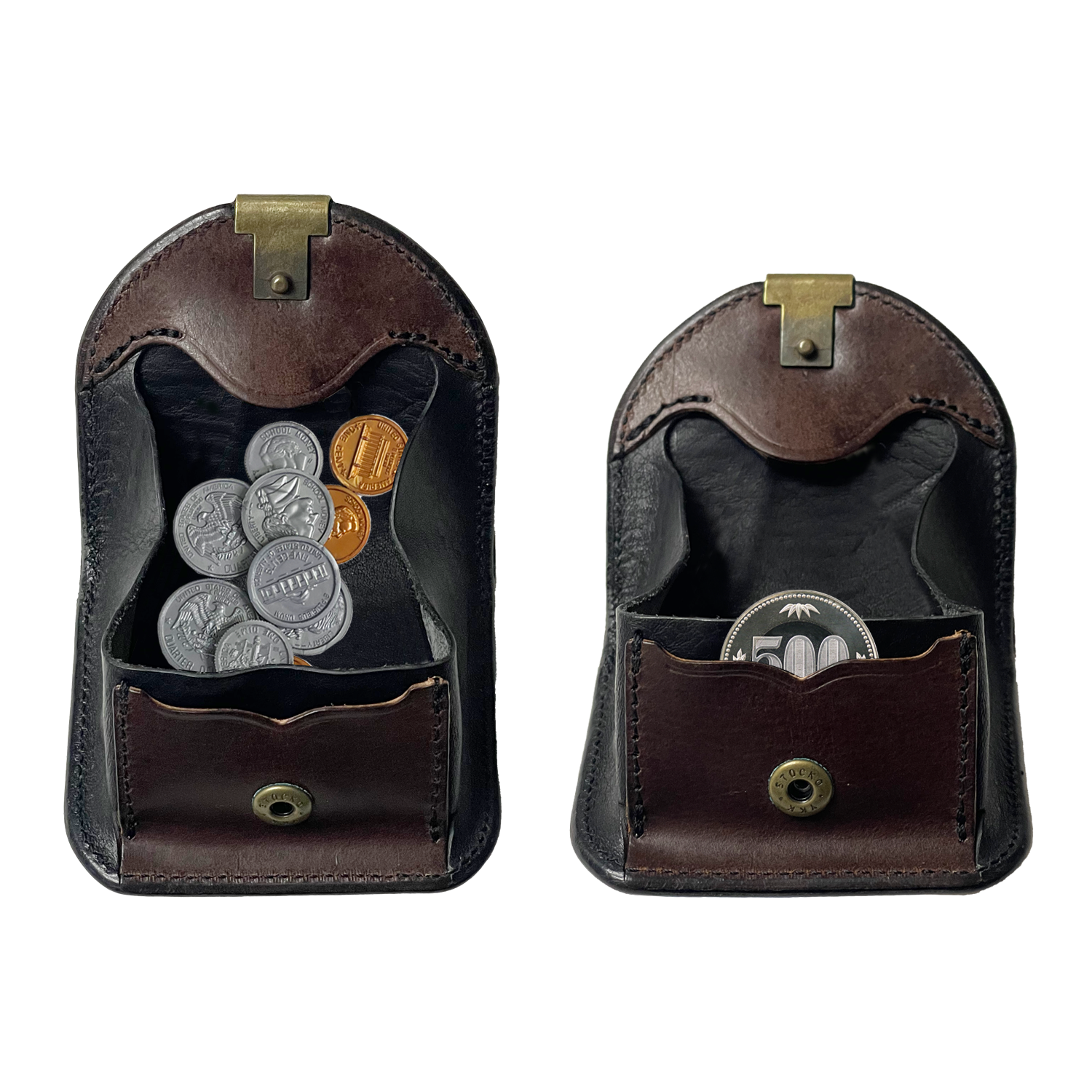 前同のポケットにはコインなどを収納可能