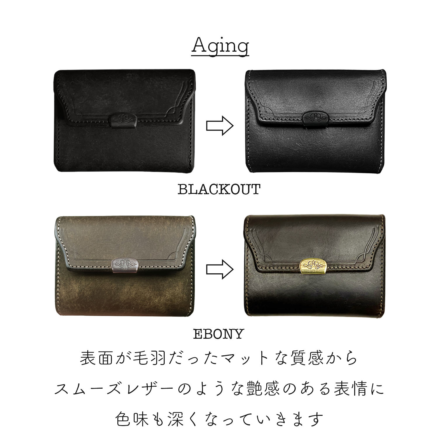 Dual コンパクトウォレット 【DCr-1040】|池之端銀革店